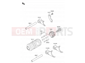 SUZUKI RM65 K4 (2004) (E24) 8 - GEAR CHANGE DRUM/SHIFT FORK