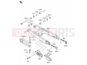 SUZUKI RM65 K4 (2004) (E24) 18 - SWINGARM