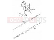 SUZUKI RM65 K5 (2005) (E03) 36 - CABLE