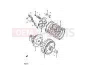 SUZUKI RM80X D (1983) 12 - CLUTCH