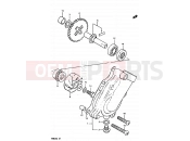 SUZUKI RM80X E (1984) 9 - WATER PUMP