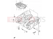 SUZUKI RM80 G (1986) (E03,E28,E33) 2 - CRANKCASE (MODEL G/H/J)
