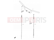 SUZUKI RM80 T (1996) (E24) 23 - HANDLEBAR - CABLE