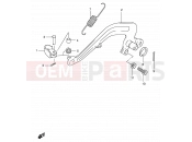 SUZUKI RM80 V (1997) (E24) 18 - REAR BRAKE