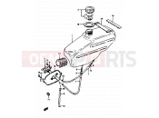 SUZUKI RV50 X (1999) 37 - FUEL TANK (MODEL D)
