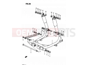 50 - REAR SWINGING ARM (E41) - Suzuki RV50 D (1983)