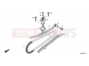 HONDA NSC110MPDC NSC110MPD 2012 E-5 TIMING CHAIN ​​/ TENSIONER