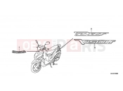 HONDA NSC110MPDC NSC110MPD 2012 F-48 JELZÉS