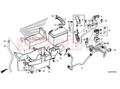 HONDA CTX1300AE CTX1300A 2014 F-37 BATTERY