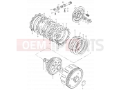 SUZUKI TS125ER T (1996) 9 - CLUTCH