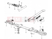 SUZUKI TS125ER T (1996) 49 - STAND - FOOTREST (E22)