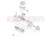 SUZUKI TS125ER X (1999) 4 - CRANKSHAFT