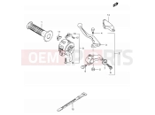 SUZUKI TS125ER R (1994) 49 - LEFT HANDLE LEVER