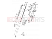 SUZUKI TS125ERC N (1992) 56 - FRONT FORK (MODEL Z/L E09,MODEL Z E95)