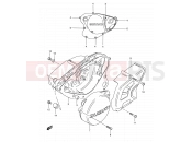 SUZUKI TS125ERC R (1994) 3 - CRANKCASE COVER