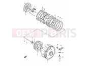 SUZUKI TS125ERC R (1994) 9 - CLUTCH