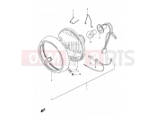 SUZUKI TS125ERC R (1994) 21 - HEADLAMP (E04)