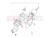 SUZUKI TS125R K (1989) 8 - AIR CLEANER