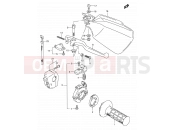 SUZUKI TS125R K (1989) 41 - RIGHT HANDLE SWITCH