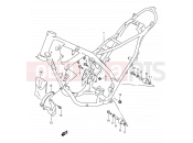 SUZUKI TS125R K (1989) 28 - FRAME (MODEL K/L/M/N/P)