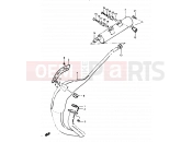 SUZUKI TS125X / TS125XU E (1984) 7 - MUFFLER