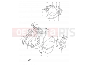 SUZUKI TS200R M (1991) (E03,E28,E33) 4 - CRANKCASE COVER