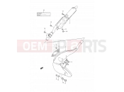 SUZUKI TS200R M (1991) (E03,E28,E33) 9 - MUFFLER