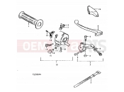 SUZUKI TS250ER N (1992) 55 - LEFT HANDLE SWITCH (E22)