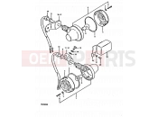 24 - TURN SIGNAL LAMP (E02) - Suzuki TS250ER T (1996)