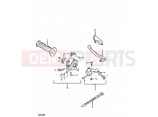 61 - LEFT HANDLE SWITCH (E04, E18) - Suzuki TS250ER T (1996)