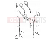 SUZUKI TS250X E (1984) 46 - HANDLEBAR