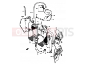 SUZUKI TS250X G (1986) 14 - RADIATOR (MODEL G/H)