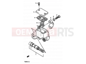 SUZUKI TS250X G (1986) 57 - FRONT MASTER CYLINDER (MODEL G/H/J/K)