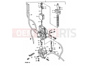 SUZUKI TS250X K (1989) 8 - CARBURETOR