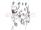 SUZUKI TS250X K (1989) 29 - WIRING HARNESS