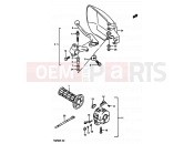 SUZUKI TS250X K (1989) 53A - LEFT HANDLE SWITCH (MODEL K E21,E24)
