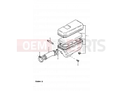 SUZUKI TS50ERKD X (1999) 6 - AIR CLEANER