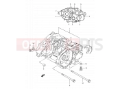 SUZUKI TS50XK E (1984) 2 - CRANKCASE