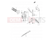 SUZUKI TS50XK E (1984) 37 - LEFT HANDLE SWITCH
