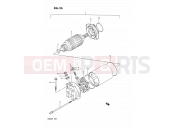SUZUKI VX800 P (1993) 23 - STARTING MOTOR
