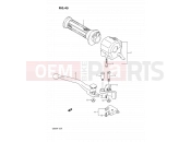 SUZUKI VX800 P (1993) 45 - RIGHT HANDLE SWITCH