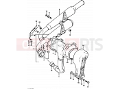 SUZUKI XN85 D (1983) (650) 15 - MUFFLER