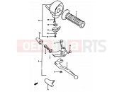 SUZUKI XN85 D (1983) (650) 59 - LEFT HANDLE SWITCH