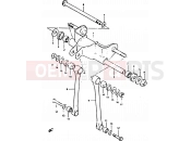 SUZUKI XN85 D (1983) (650) 65 - CUSHION LEVER