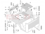 ape Calessino 2007-2012 LOADING BODY OPEN - SIDE BOARDS