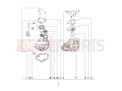 APE Classic 400 2014-től CYLINDER HEAD COVER